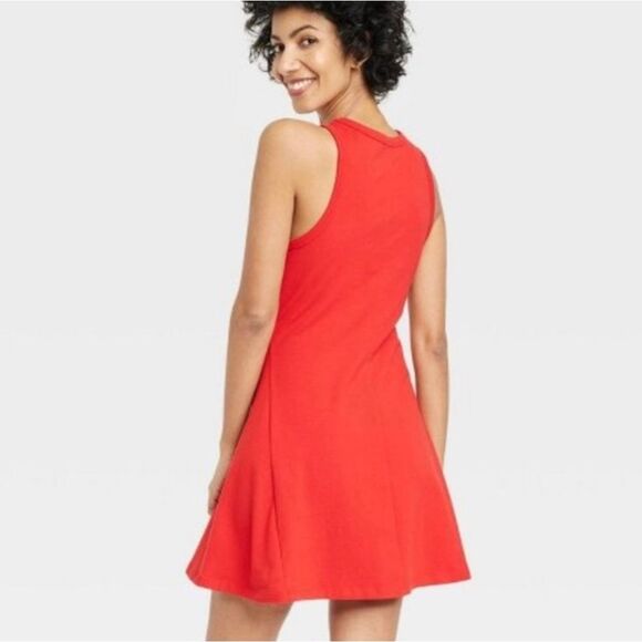 A New Day Red Tennis Dress - Pull Over Dress New - Picture 2 of 4